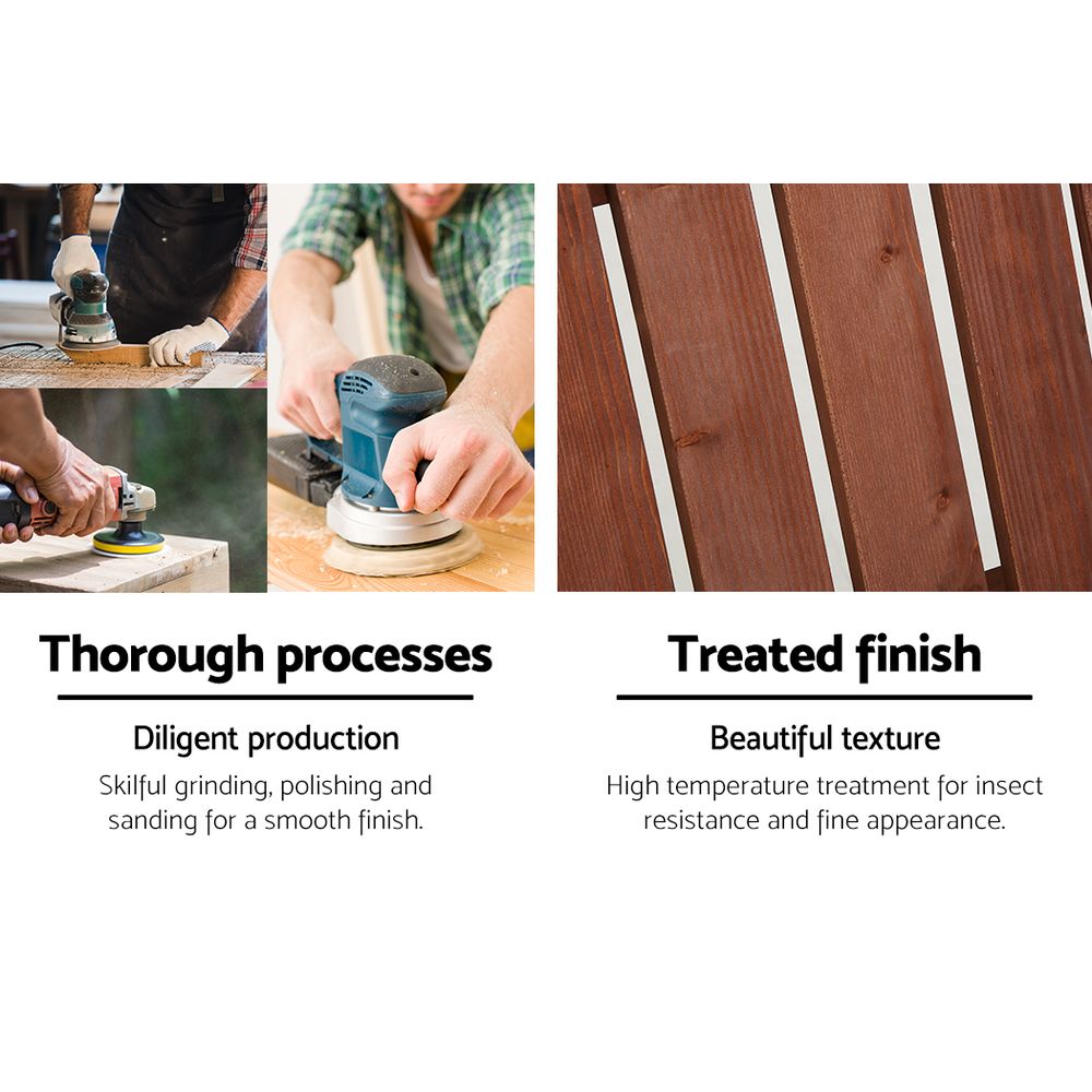 Gardeon Classic Comfort Adirondack Chair