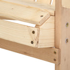 Gardeon Deluxe 3PC Adirondack Chair Set