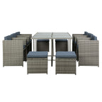 Gardeon 11-Piece Elegant Outdoor Dining Set