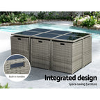 Gardeon 11-Piece Elegant Outdoor Dining Set