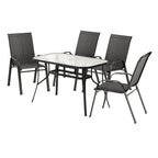 Gardeon 5PC Elegant Outdoor Dining Set