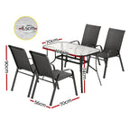 Gardeon 5PC Elegant Outdoor Dining Set