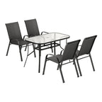 Gardeon 5PC Elegant Outdoor Dining Set