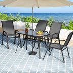 Gardeon 5-Piece Elegant Outdoor Dining Set