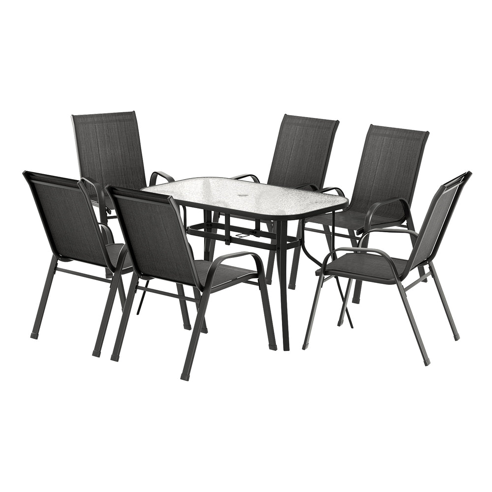 Gardeon 7-Piece Outdoor Dining Set