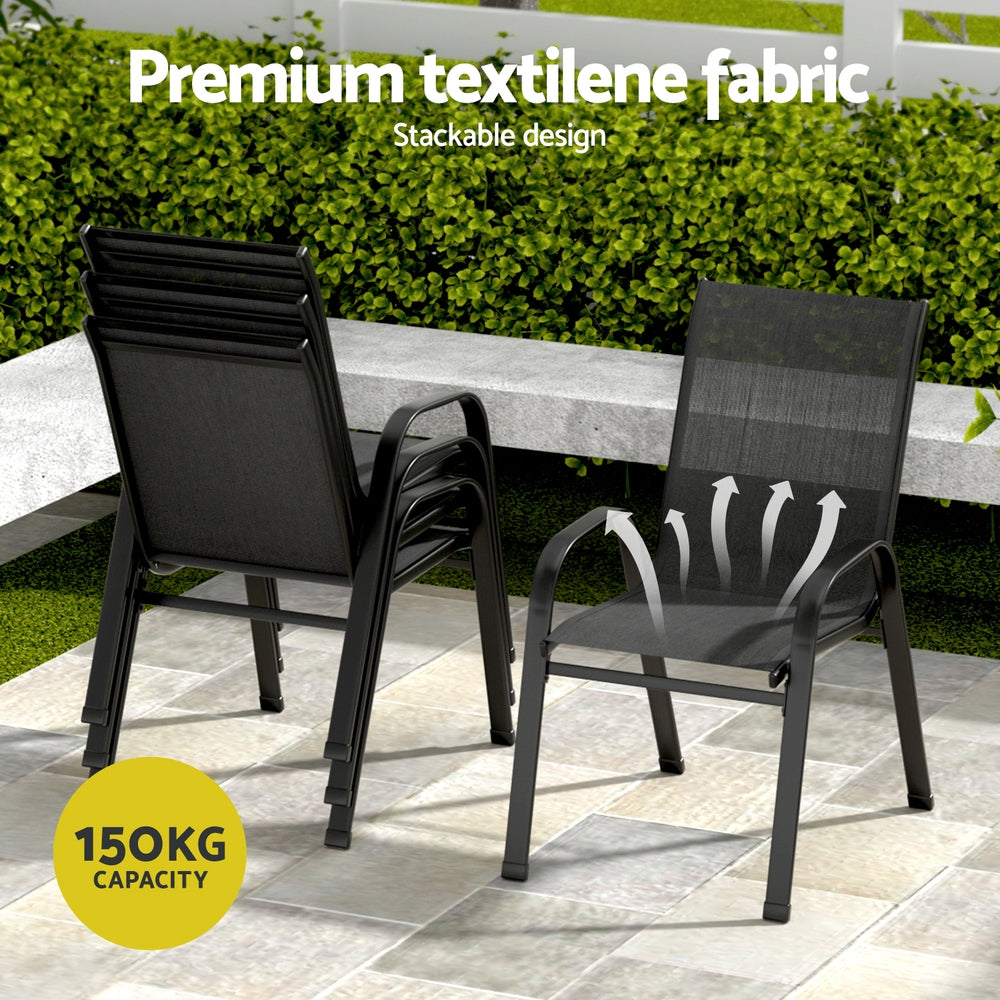 Gardeon 7-Piece Outdoor Dining Set