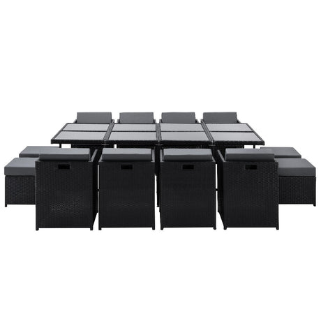 Gardeon 13-Piece Premium Outdoor Dining Set