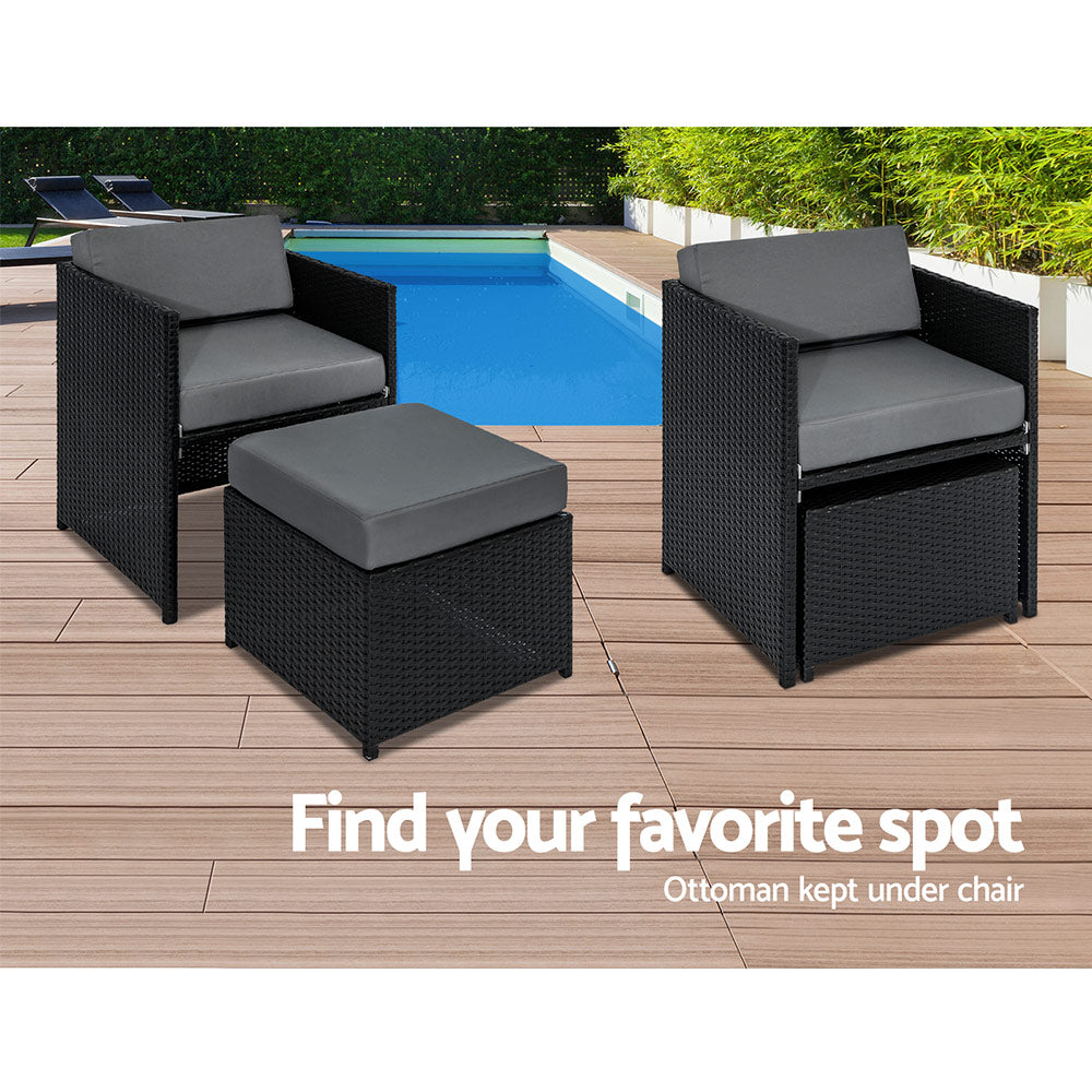 Gardeon 13-Piece Premium Outdoor Dining Set