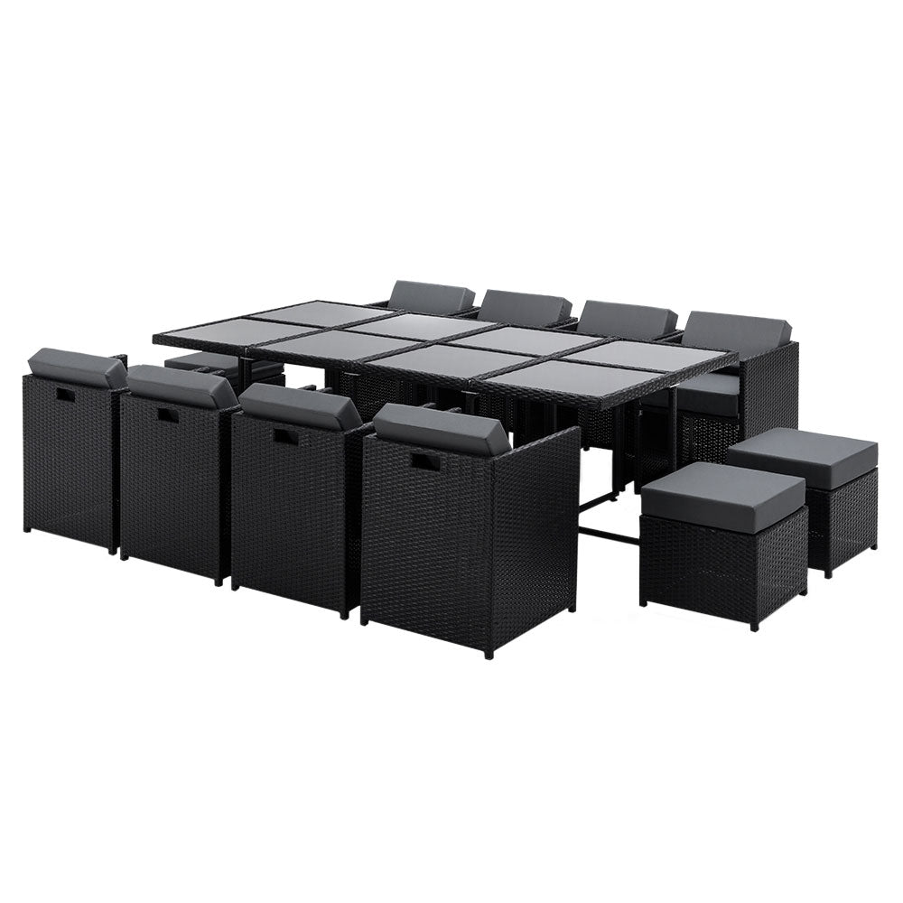 Gardeon 13-Piece Premium Outdoor Dining Set