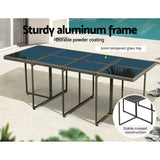 Gardeon Elegant 13-Piece Outdoor Dining Set