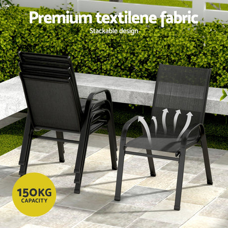 Gardeon 7PC Elegant Outdoor Dining Set