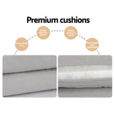 Gardeon 5-Piece White Outdoor Dining Set