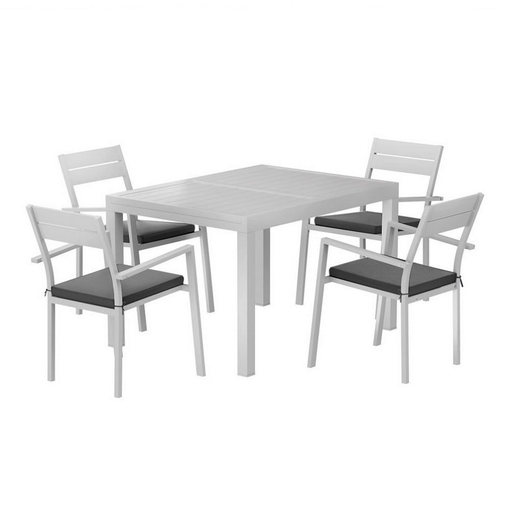Gardeon 5-Piece Luxury Outdoor Dining Set