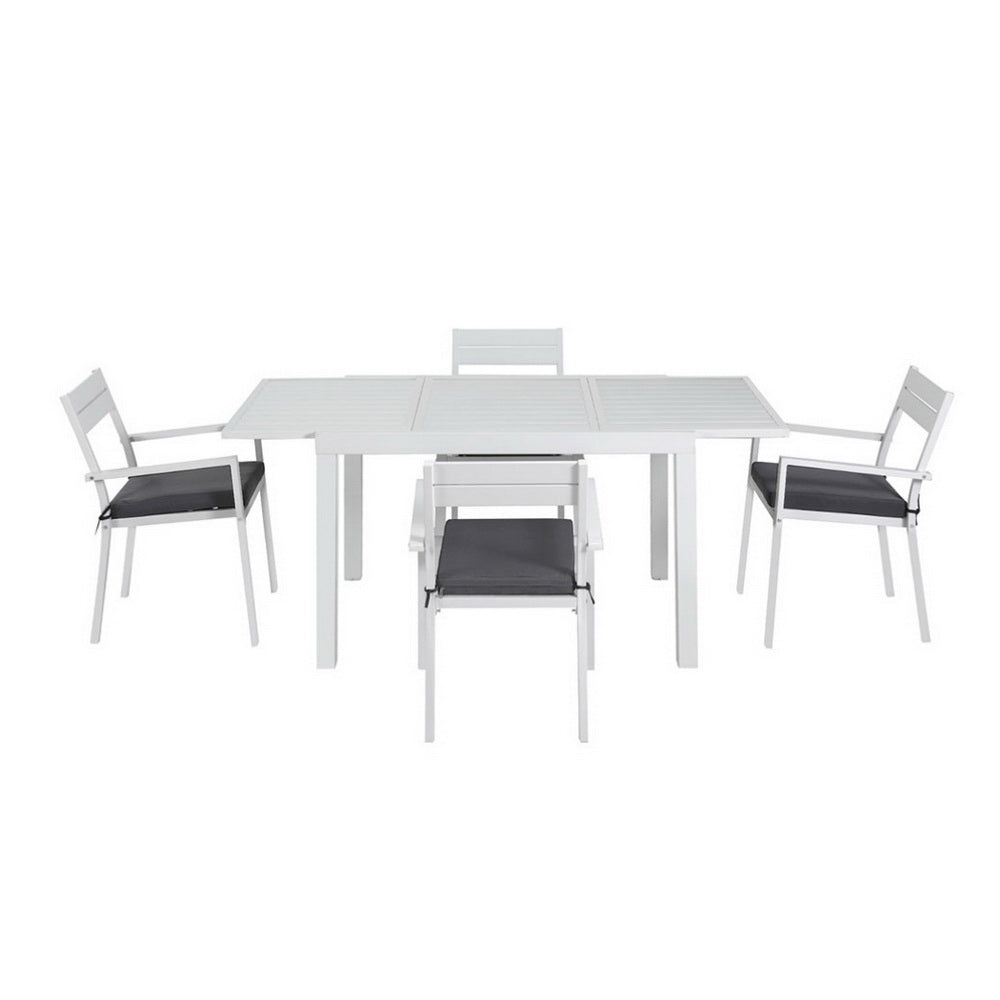 Gardeon 5-Piece Luxury Outdoor Dining Set