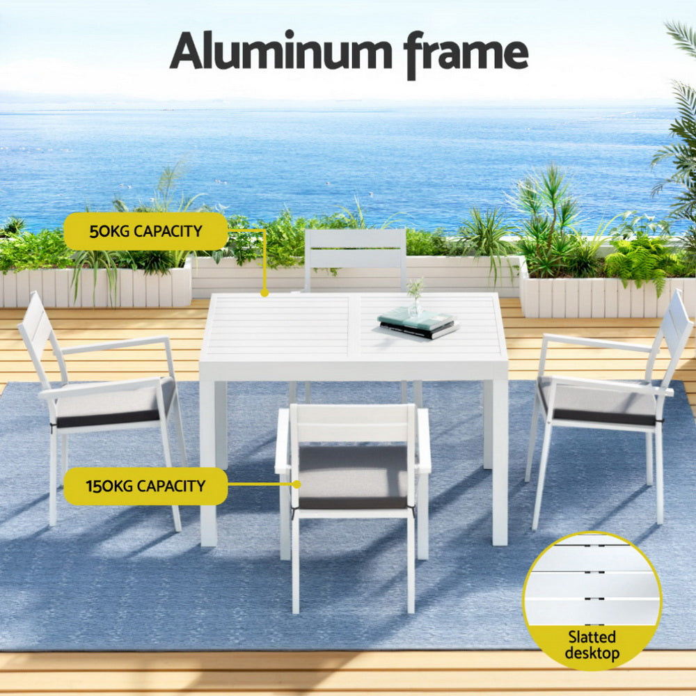 Gardeon 5-Piece Luxury Outdoor Dining Set