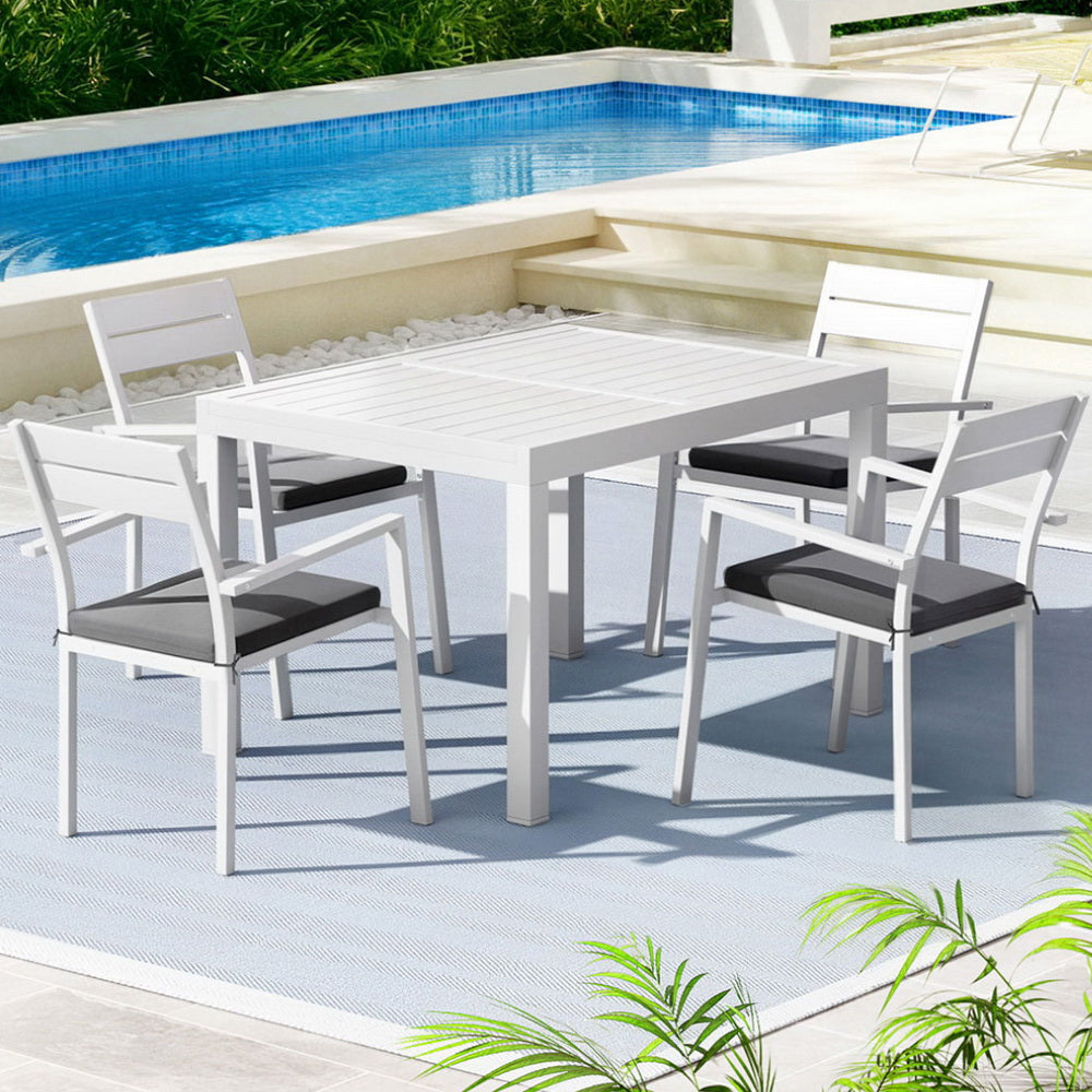 Gardeon 5-Piece Luxury Outdoor Dining Set