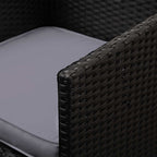 Gardeon 5-Piece Wicker Outdoor Dining Set