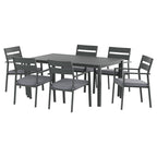 Gardeon 7-Piece Aluminum Outdoor Dining Set