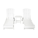 Gardeon 3-Piece Adjustable Outdoor Lounge Set