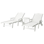 Gardeon 3-Piece Adjustable Sun Lounge Set