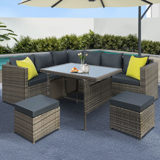 Gardeon Luxury Outdoor Dining Set