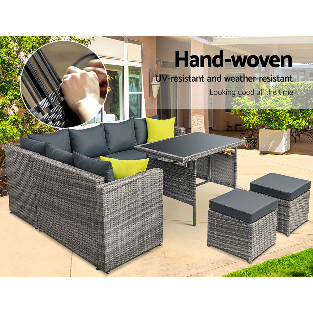 Gardeon Luxury Outdoor Dining Set