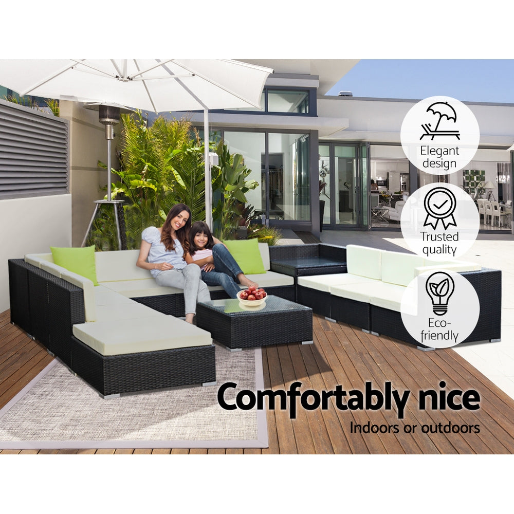 Gardeon Premium 12PC Outdoor Sofa Set
