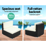 Gardeon Elegant 3PC Outdoor Sofa Set