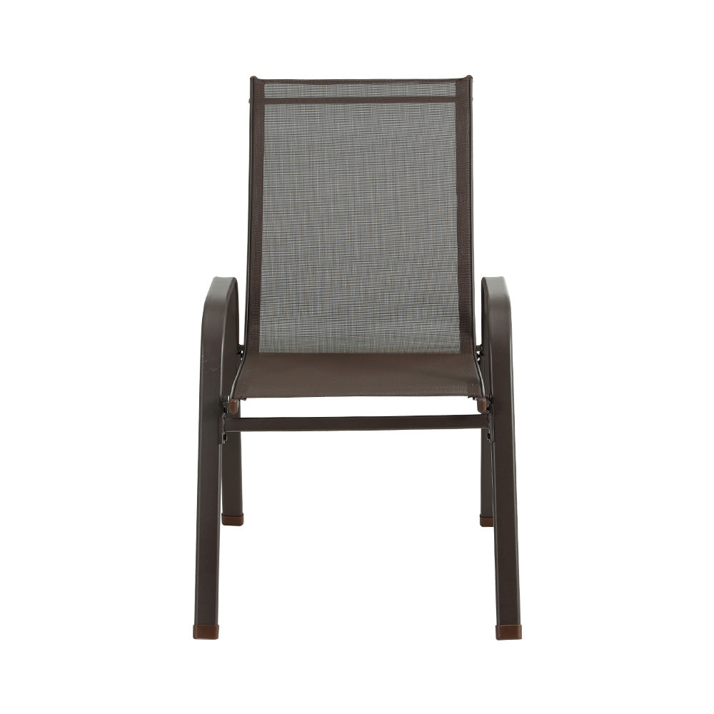 Gardeon Stackable Outdoor Dining Chairs Set