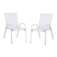 Gardeon Stackable Outdoor Dining Chair Set