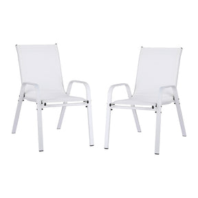 Gardeon Stackable Outdoor Dining Chair Set