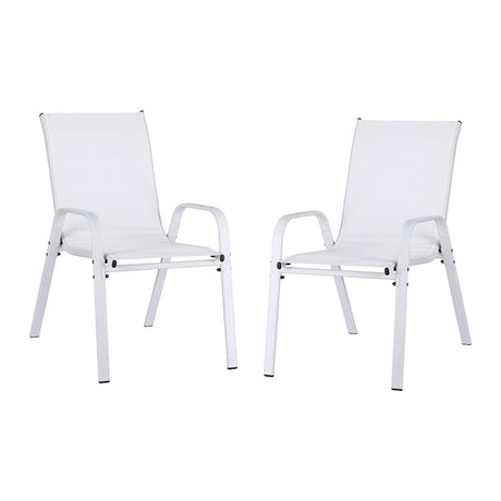 Gardeon Stackable Outdoor Dining Chair Set