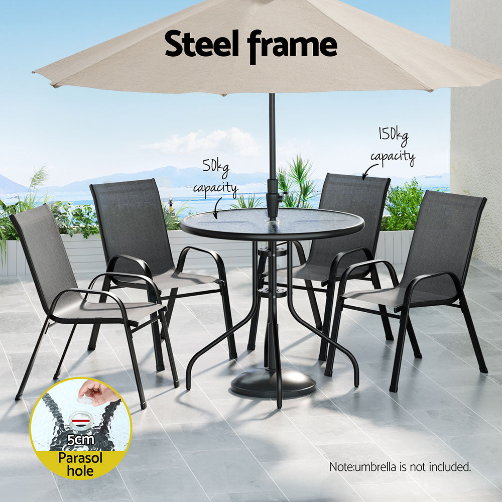 Gardeon Modern Outdoor Dining Set