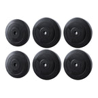 Everfit 50kg Barbell Weight Plates Standard Home Gym Press Fitness Exercise