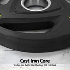 Everfit Weight Plates Olympic 5kgx2 Dumbbells Barbells Plate Weight Lifting Home