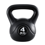 Everfit 4kg Kettlebell Set Weight Lifting Bench Dumbbells Kettle Bell Gym Home