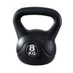 Everfit 8kg Kettlebell Set Weight Lifting Bench Dumbbells Kettle Bell Gym Home