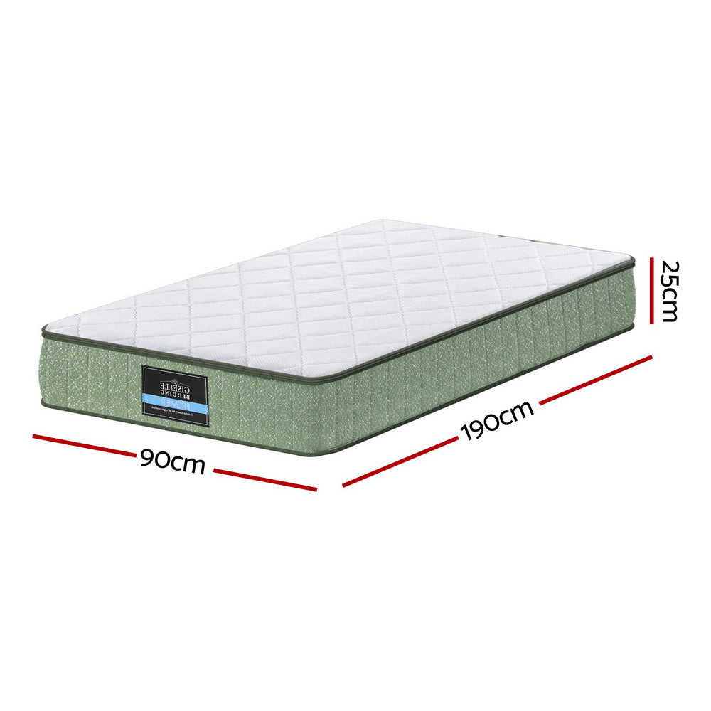 Giselle 25cm Euro Top Cooling Gel Mattress