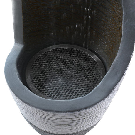 Solar-Powered Elegant Water Fountain Bird Bath