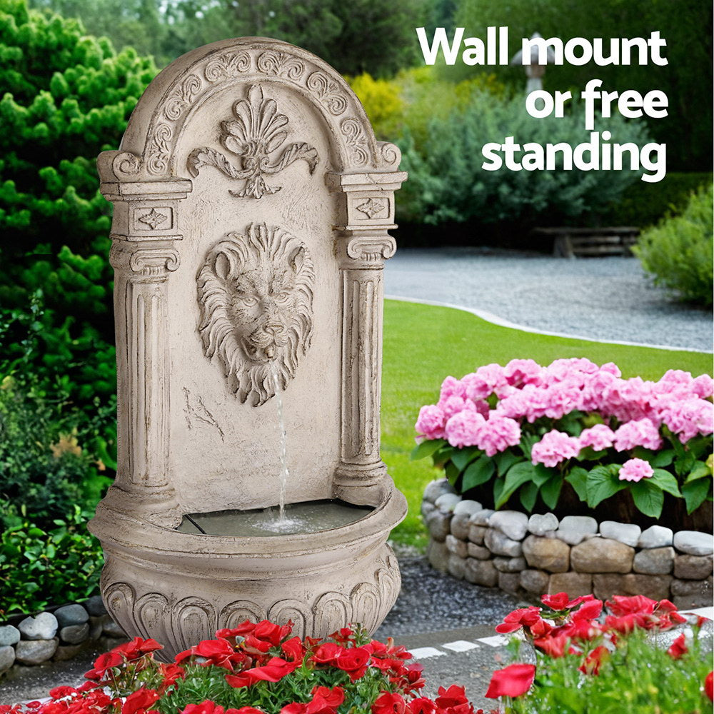 Elegant Solar Wall-Mounted Fountain 77CM