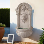 Elegant Solar Wall-Mounted Fountain 77CM