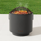 Portable Deep Bowl Outdoor Fire Pit BBQ