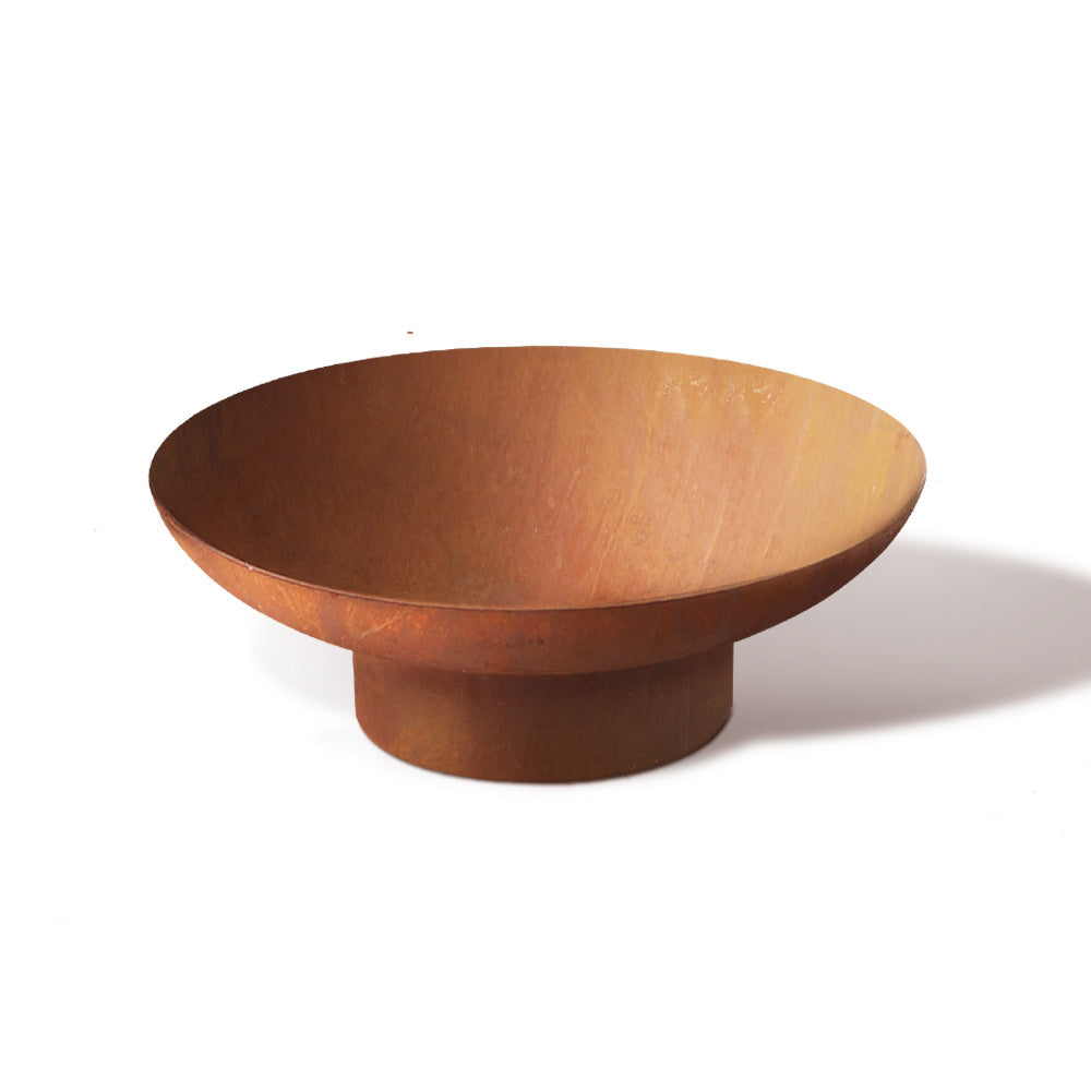 Rustic 70cm Cast Iron Fire Pit Bowl