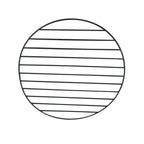 22" Portable Charcoal Fire Pit & Smoker