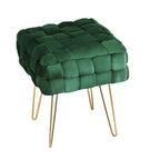 Artiss Cleo Velvet Ottoman Foot Stool