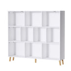 Artiss CORA White 3-Tier Bookshelf