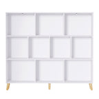 Artiss CORA White 3-Tier Bookshelf