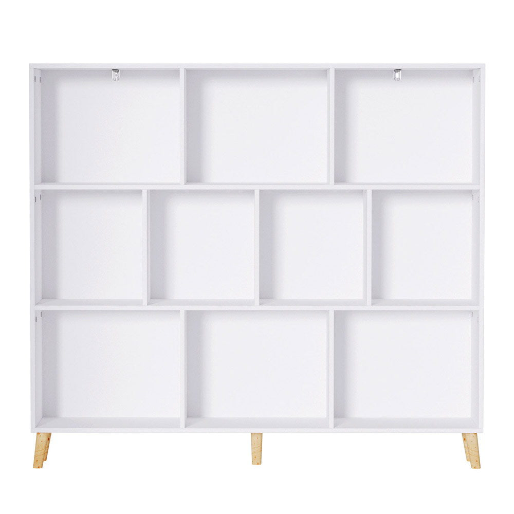 Artiss CORA White 3-Tier Bookshelf