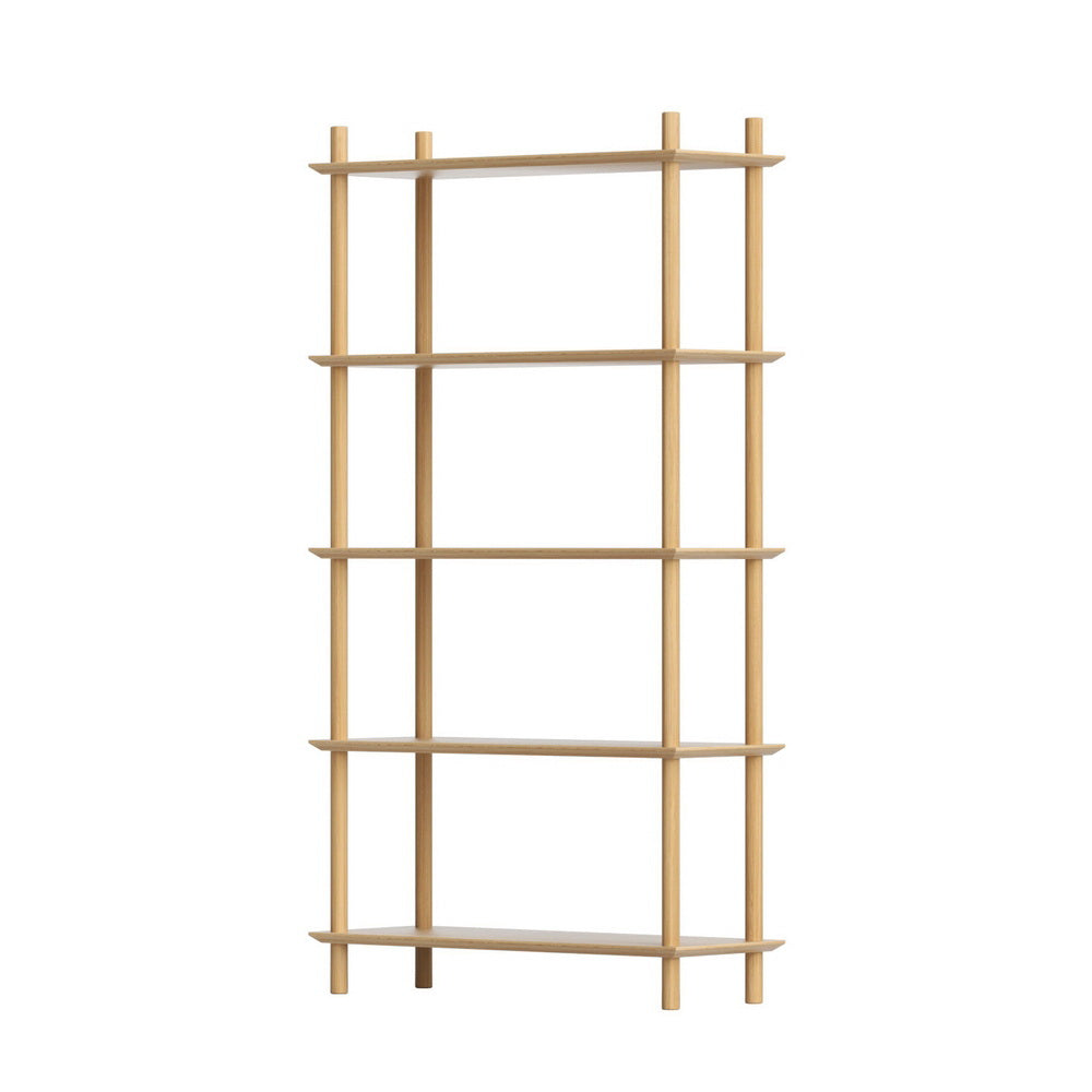 Artiss 5-Tier Wooden Bookshelf Display Stand