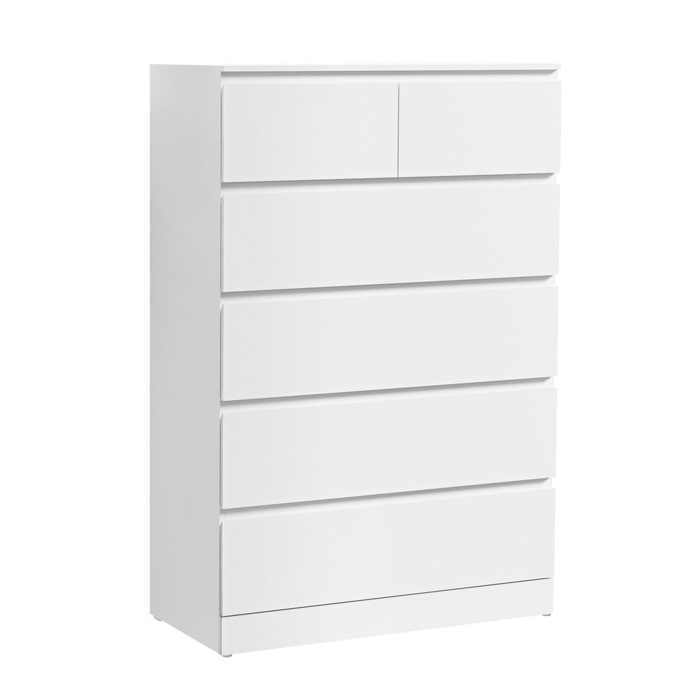 Pepe White Chest of Drawers - Modern Design